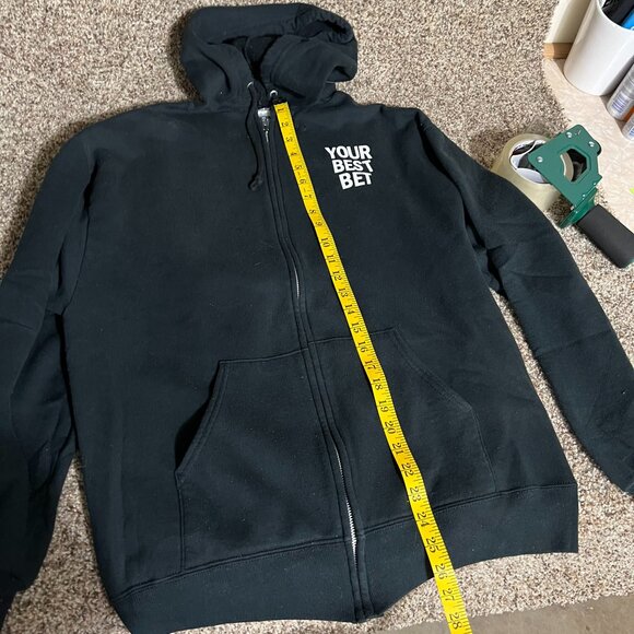 Taking Back Sunday "Your Best Bet" Full-Zip Hoodie | Vintage | Y2K | Size M - Picture 11 of 11